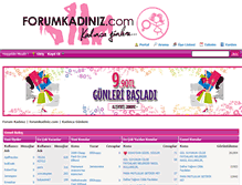 Tablet Screenshot of forumkadiniz.com